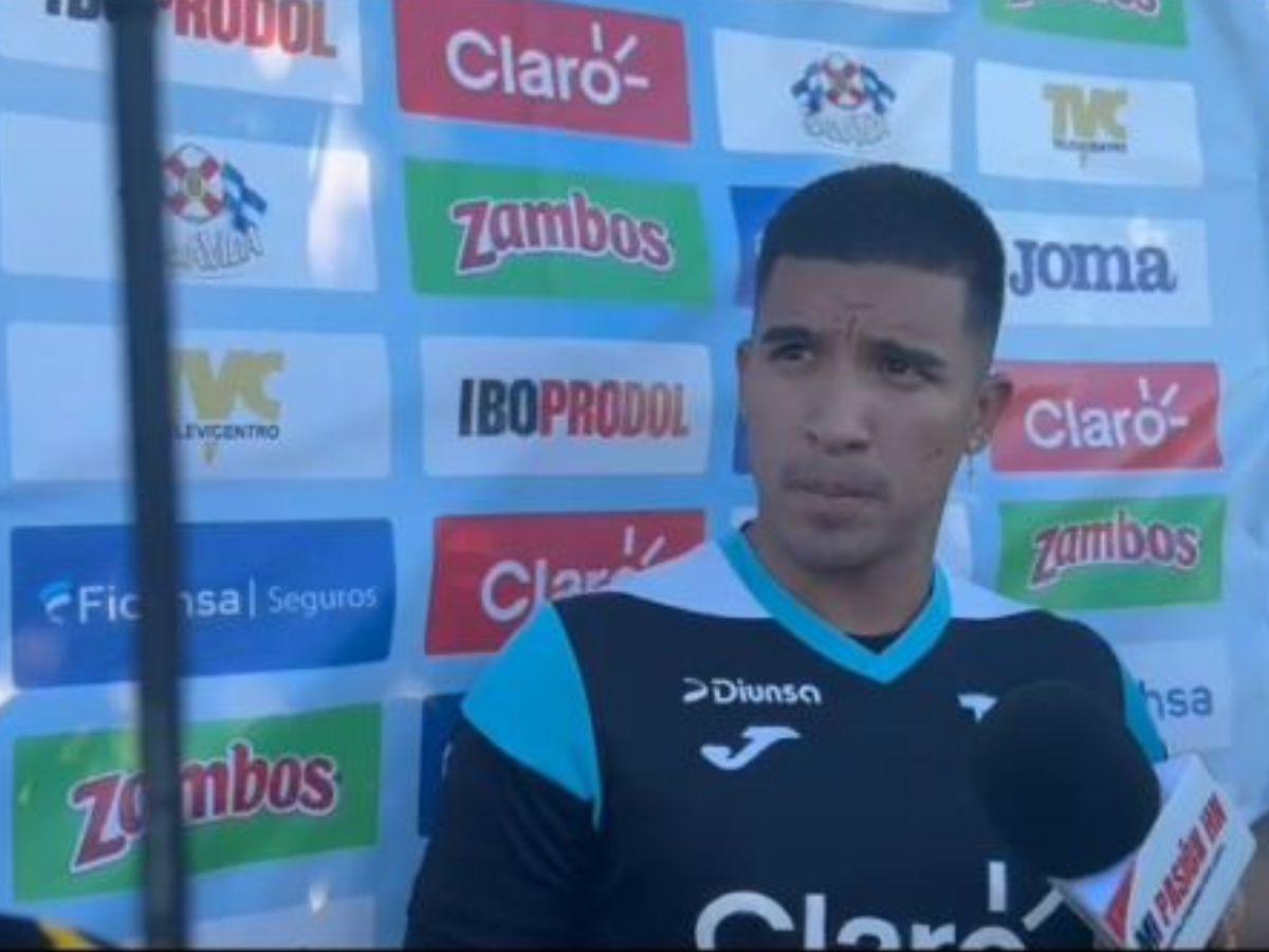 ¿Recuperado de la lesión previo al Jamaica-Honduras? Michaell Chirinos responde: Toca defender a muerte esta camisa