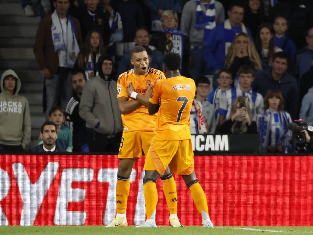 Real Madrid derrota con goles de penales a Real Sociedad