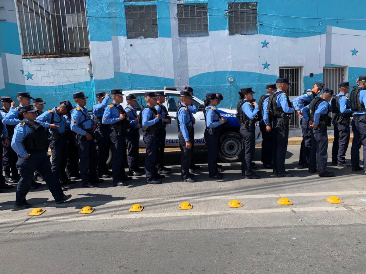 Se espera que este despliegue garantice un desarrollo ordenado y seguro del clásico hondureño.