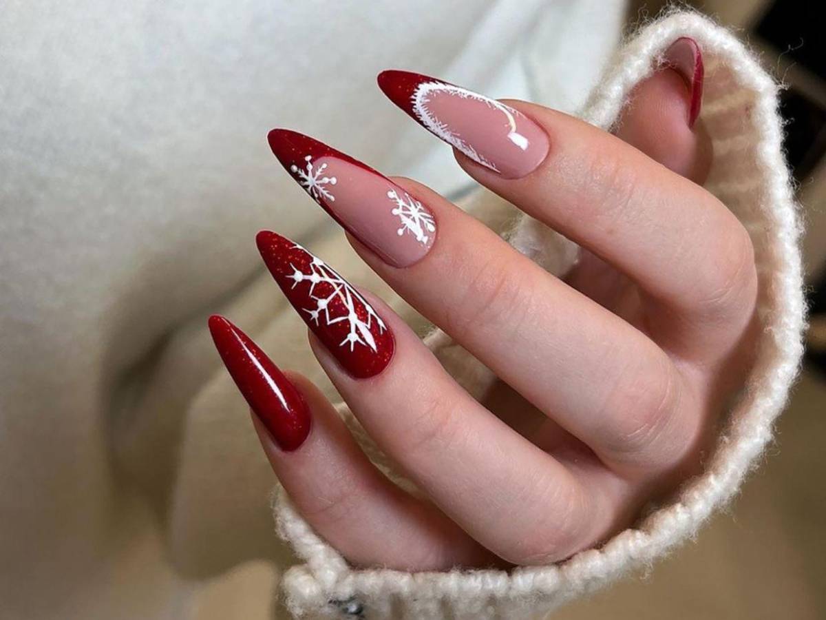 Las tendencias de manicura navideña que no se puede perder