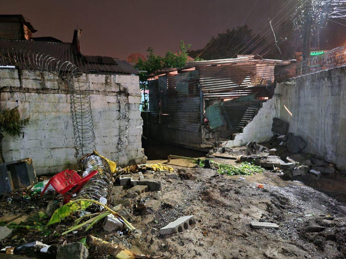 Los daños que ha dejado la tormenta Sara en la zona norte de Honduras