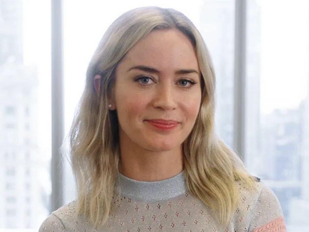 Emily Blunt explica que besar a ciertos actores le daba ganas de vomitar