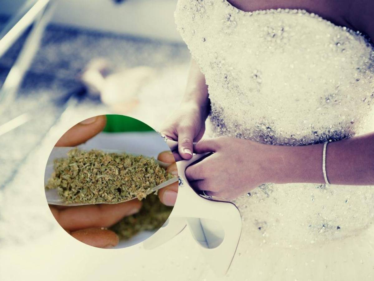 Detienen a novia en Florida por mezclar marihuana con la comida en su banquete de boda