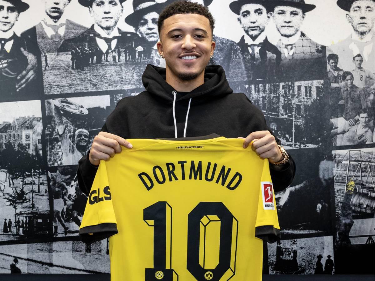 Jadon Sancho regresa al Borussia Dortmund