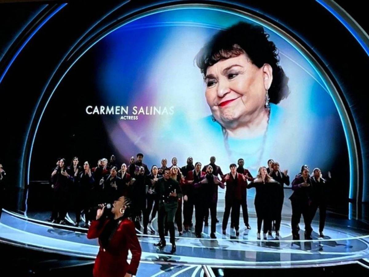 Carmen Salinas fue homenajeada en el ‘In Memoriam’ de los Oscar 2022