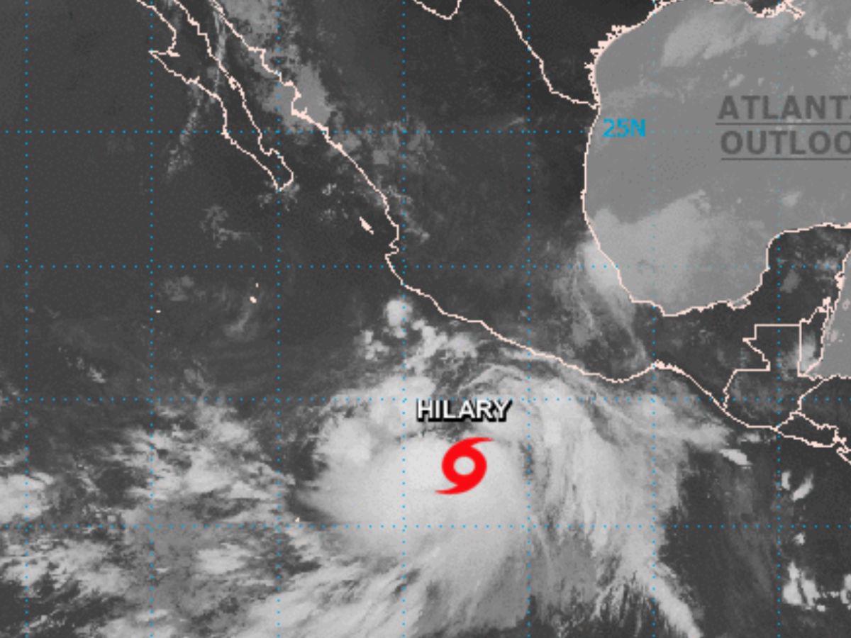 ¿Qué estados de EEUU y México amenaza la tormenta tropical Hilary?