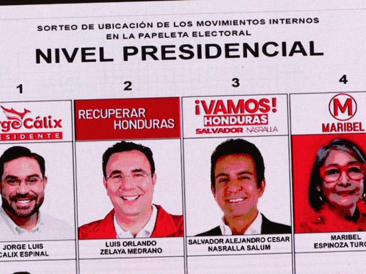 Precandidatos liberales se preparan para las elecciones primarias tras sorteo de papeletas