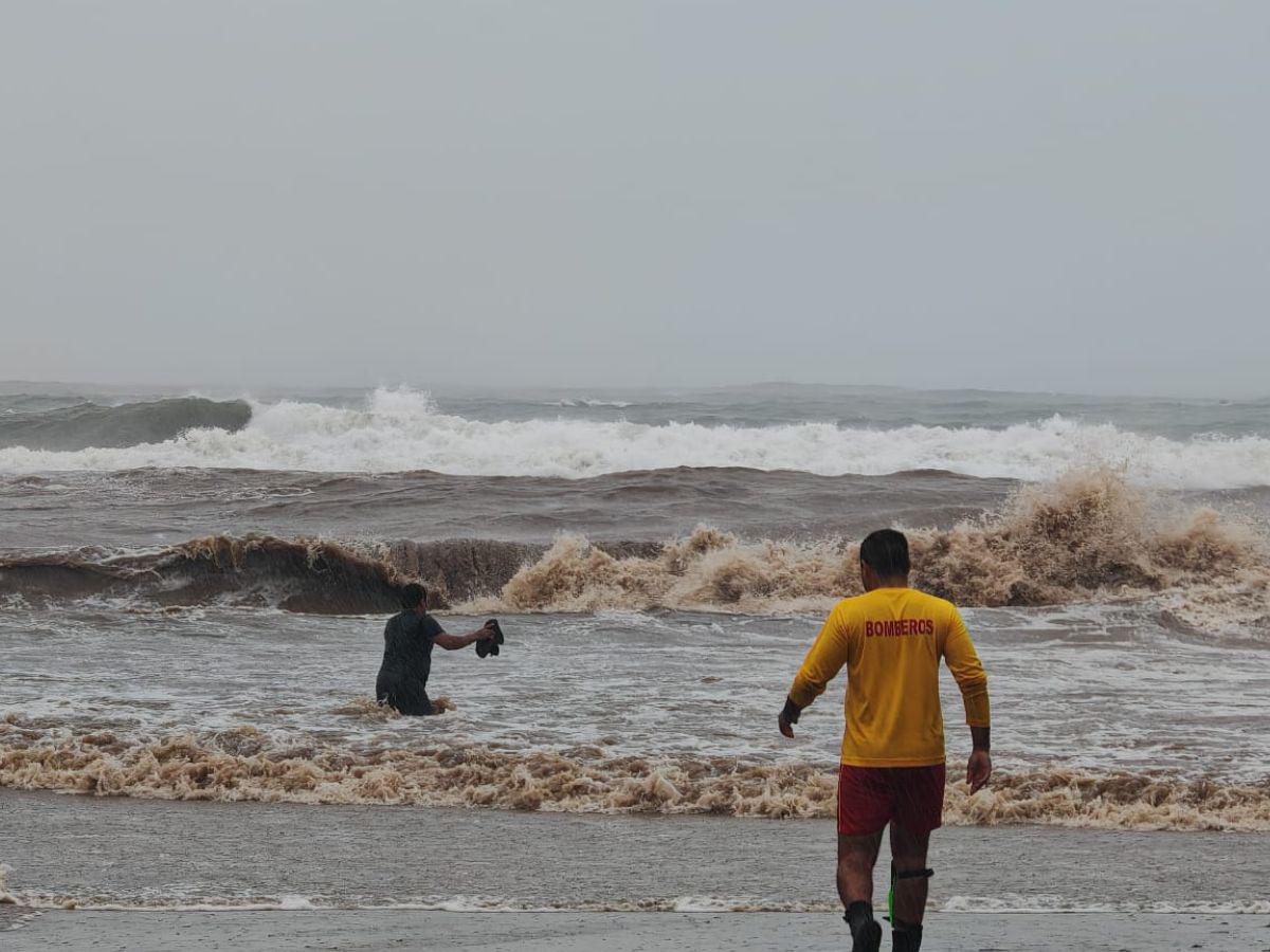 Los daños que ha dejado la tormenta Sara en la zona norte de Honduras