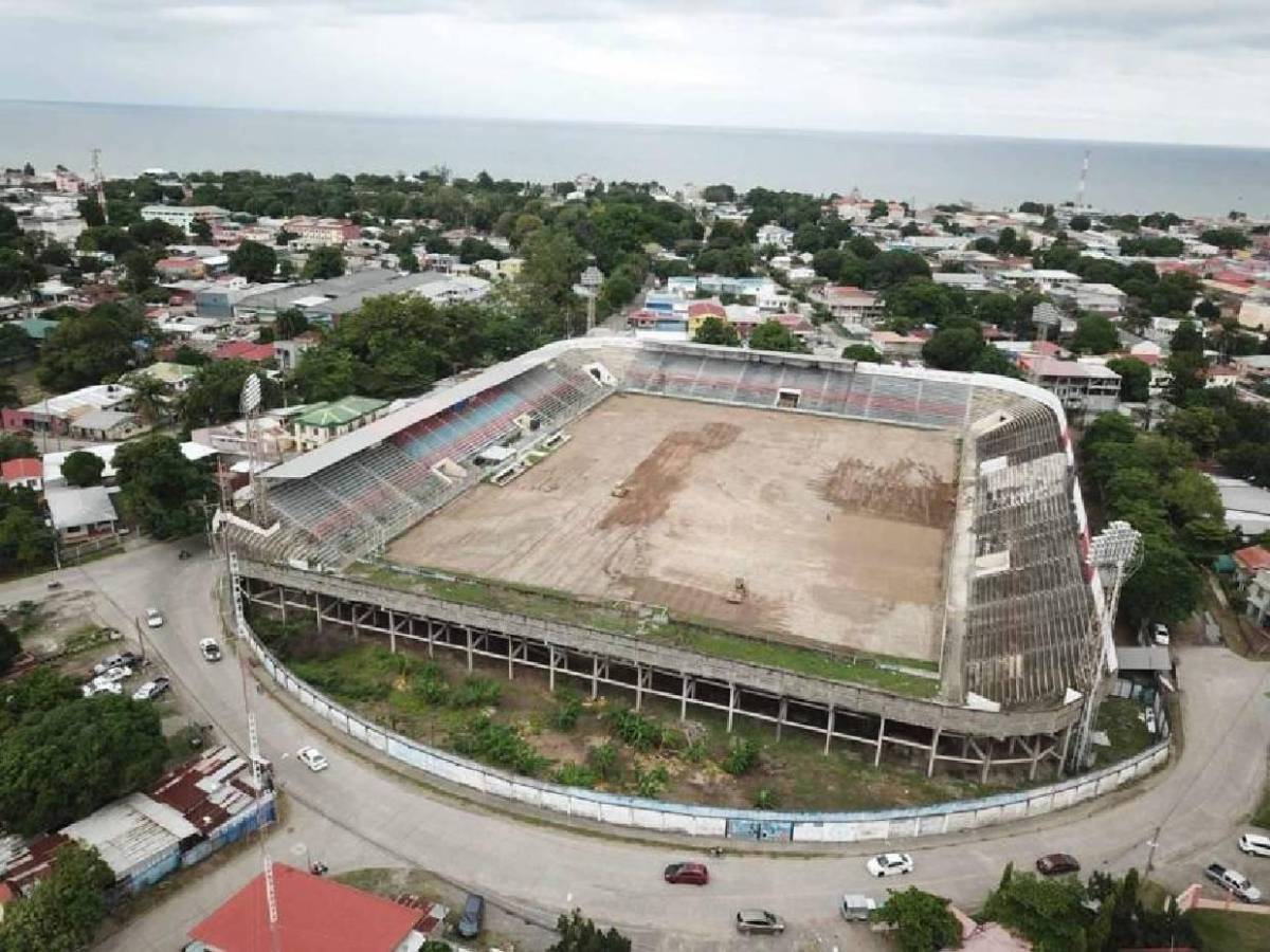 Estadios de Honduras que fueron renovados y este fue el resultado final: Son una belleza