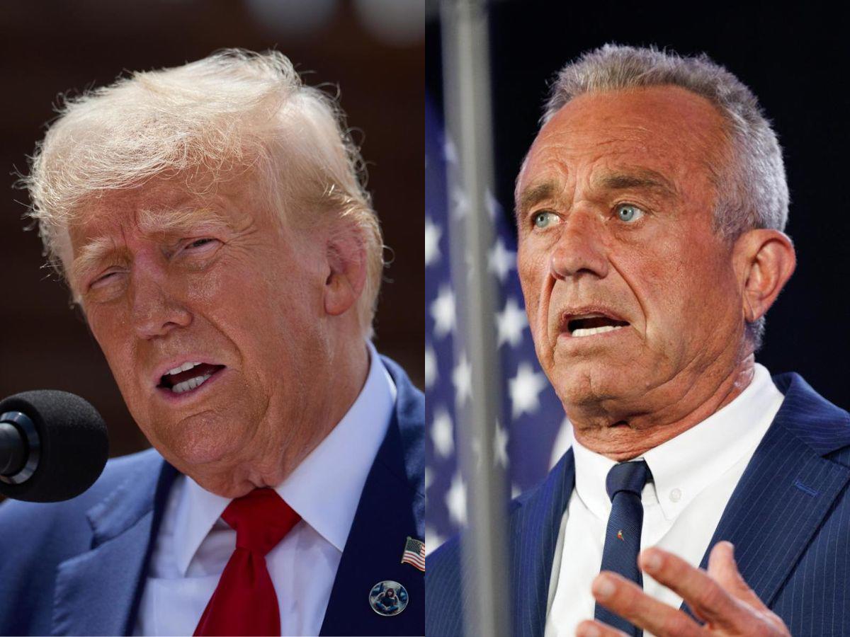 Trump agradece a Robert F. Kennedy Jr. por abandonar aspiración presidencial