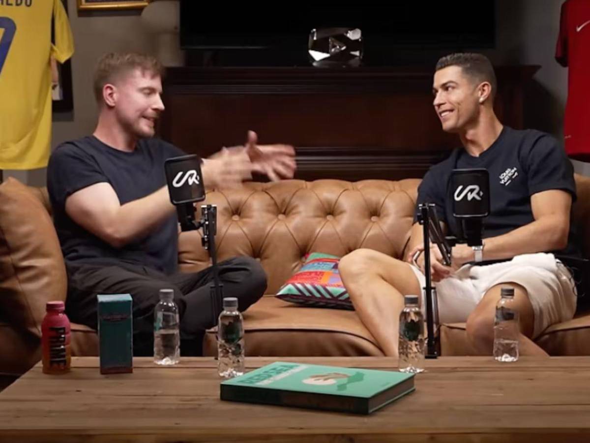 Cristiano Ronaldo y MrBeast rompen el internet ¿De qué hablaron?