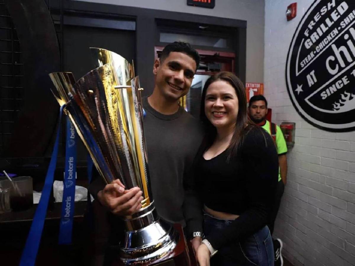 Así es la bella Daniela Hernández, esposa del jugador de Olimpia Carlos Pineda