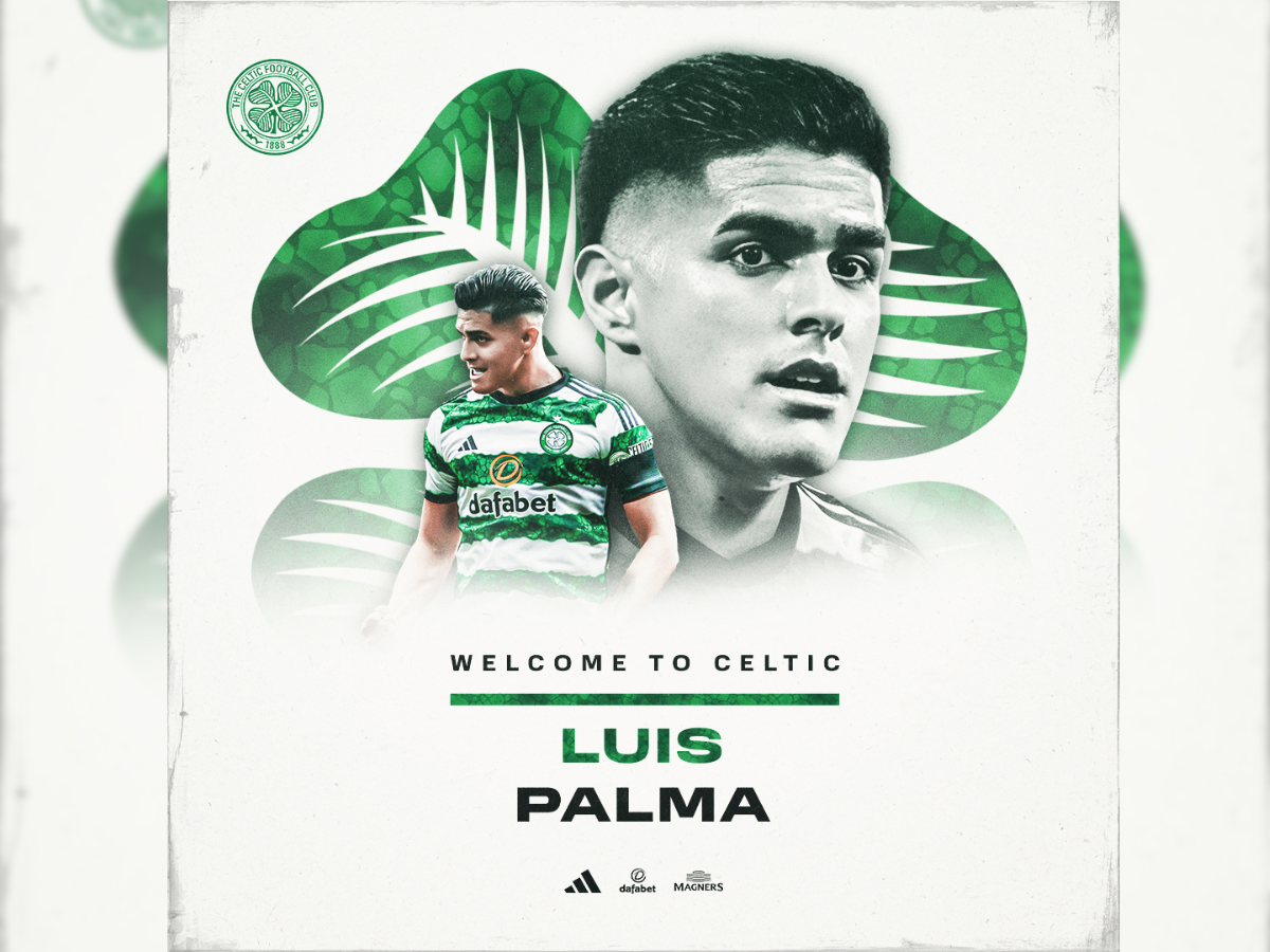 El Celtic de Escocia hizo oficial finalmente este miércoles el fichaje del futbolista hondureño Luis Palma.