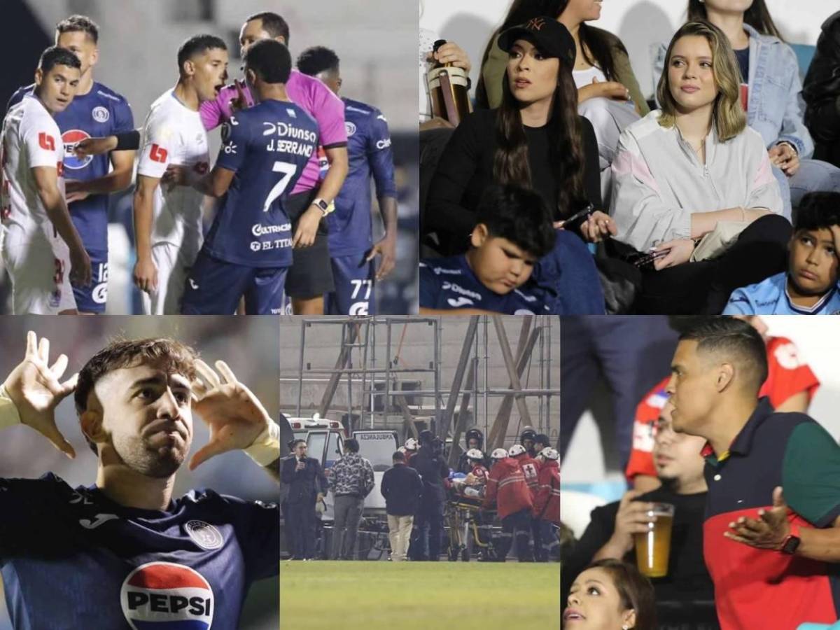 No se vio: Peleas, celebraciones, escenas románticas y lesiones en final Motagua vs Olimpia