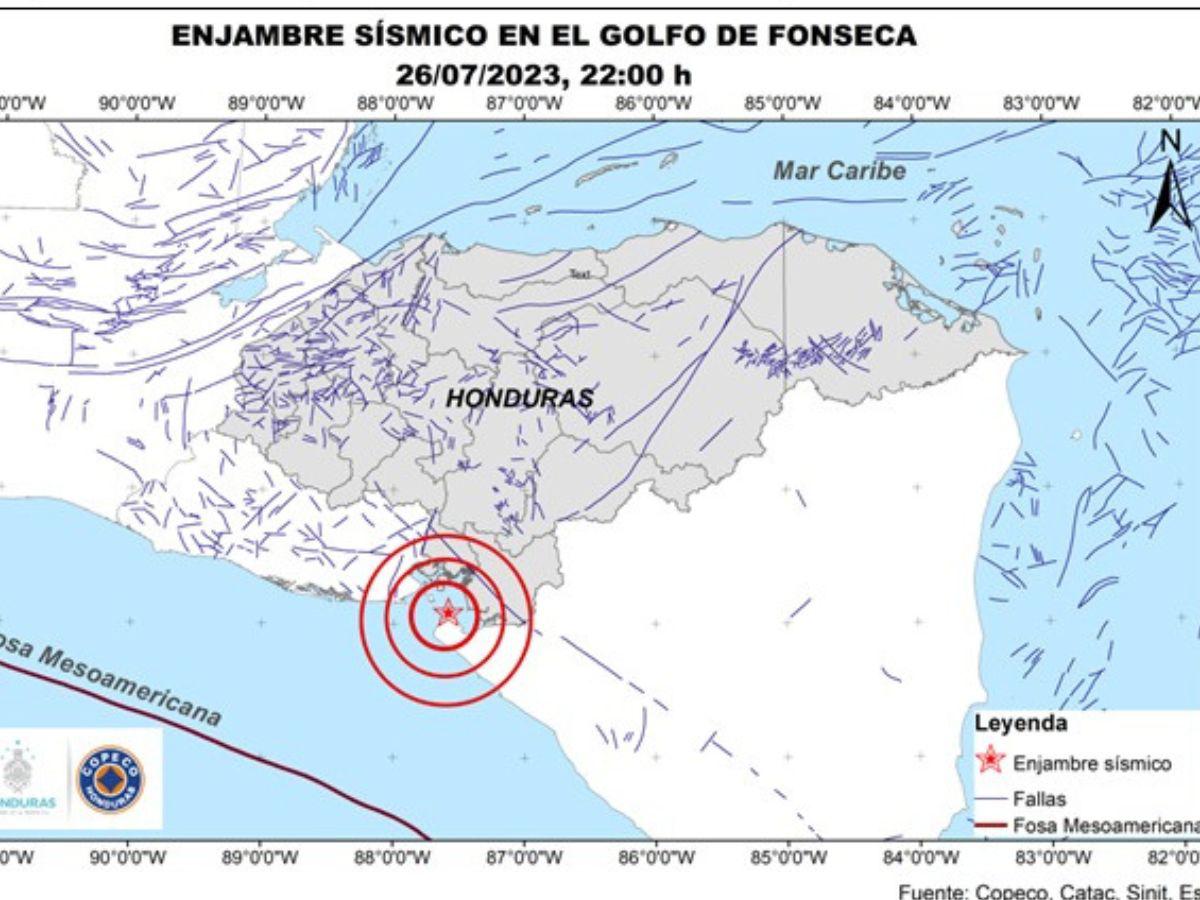 Honduras registra microsismos debido a actividad volcánica en Nicaragua