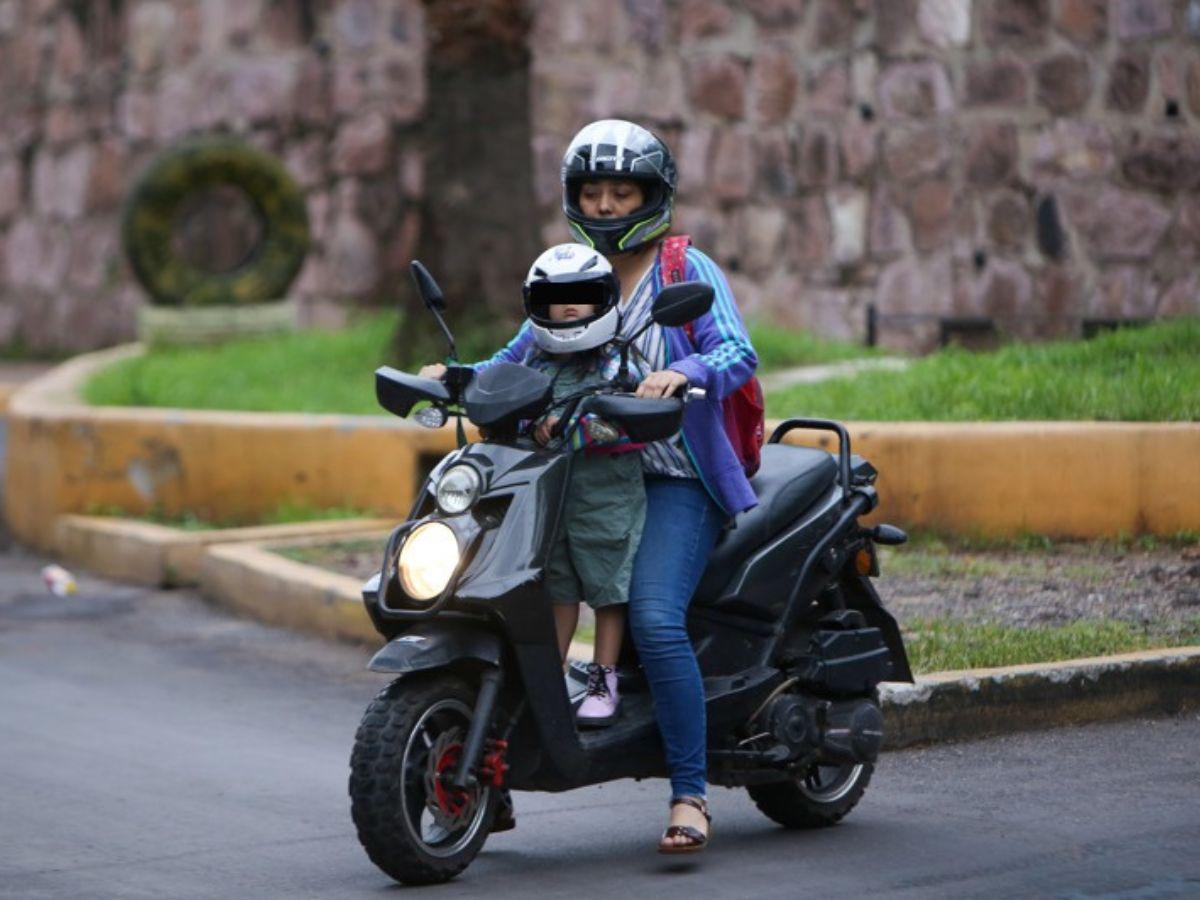 ¿Cuántos niños han muerto a causa de un accidente de motocicleta en Honduras?