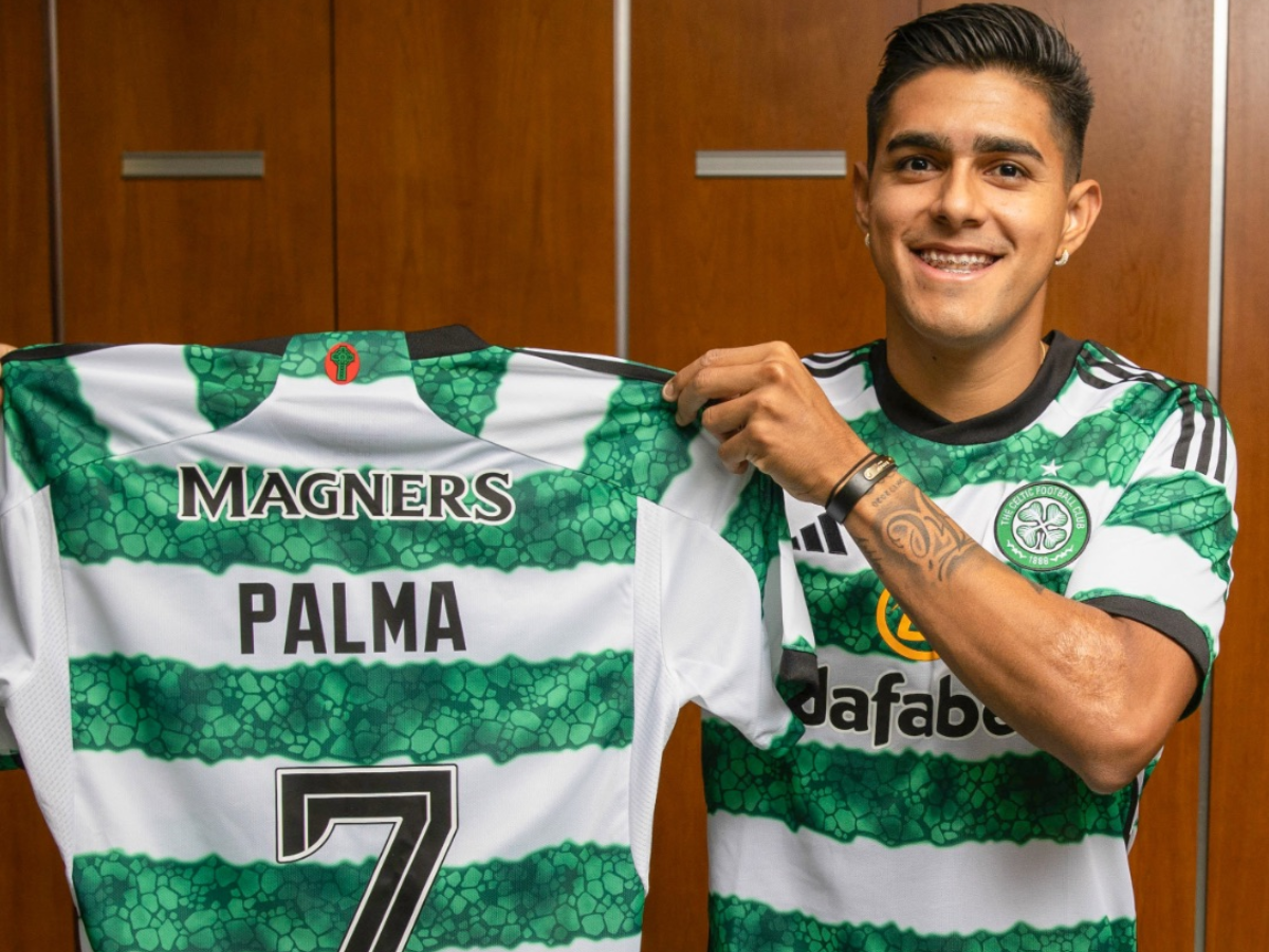 OFICIAL: Celtic entrega la dorsal que usará Luis Palma durante su contratación