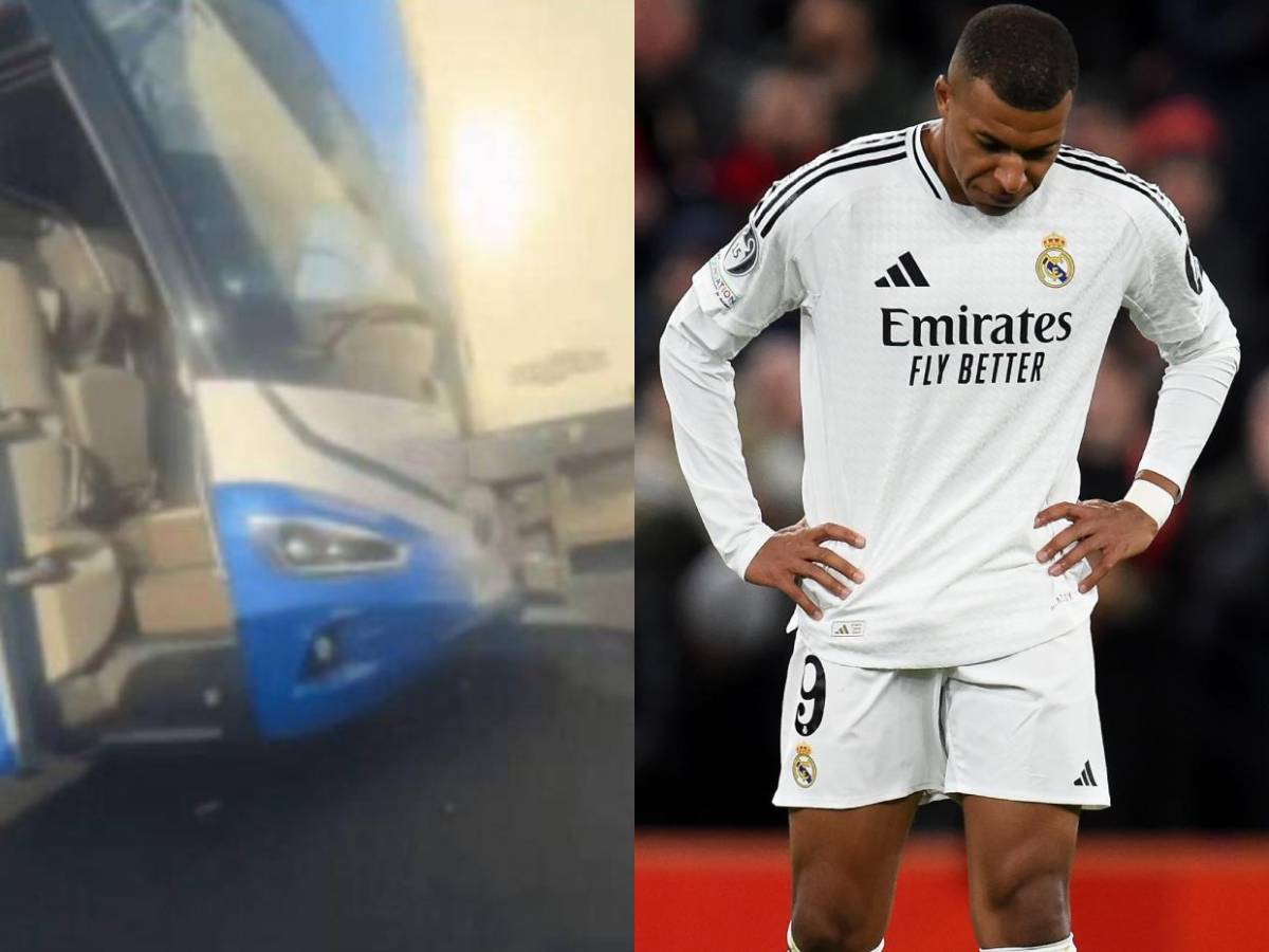 Bus del Real Madrid sufre accidente en su regreso tras perder en Liverpool en Champions