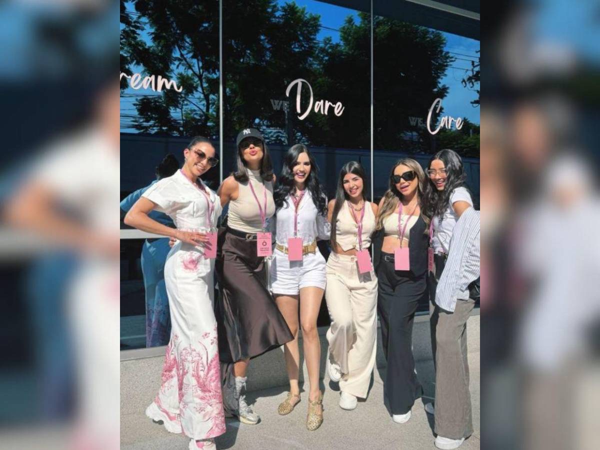 Zu Clemente y las famosas invitadas por Pandora a evento en Tailandia