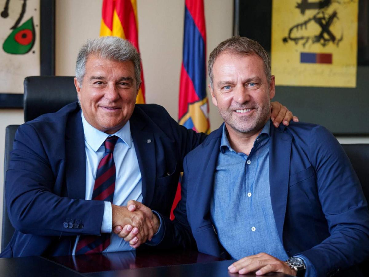 Laporta confiesa el fichaje bomba que podría llegar al Barcelona de Hansi Flick