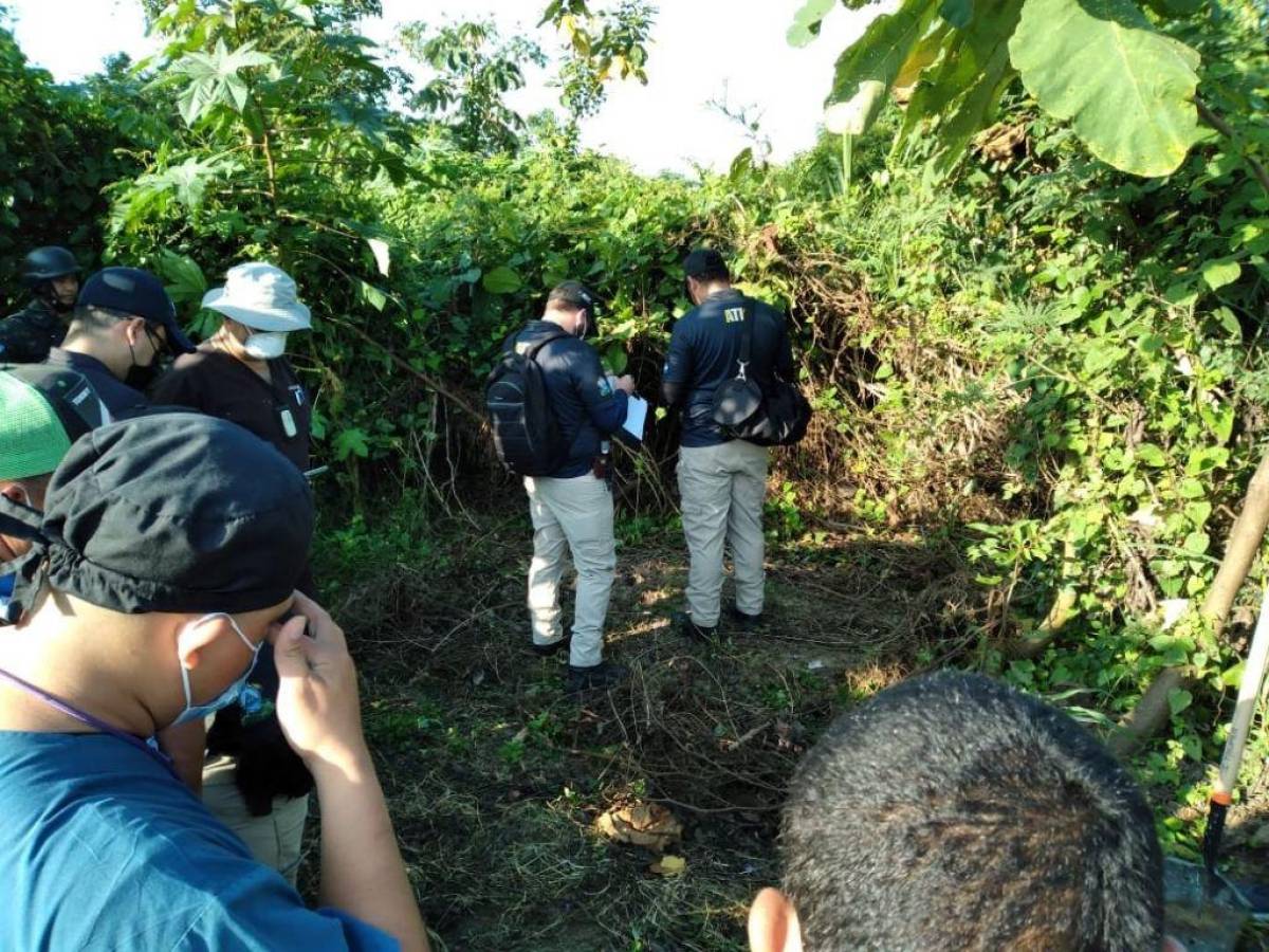 Buscan presunto cementerio clandestino en San Pedro Sula