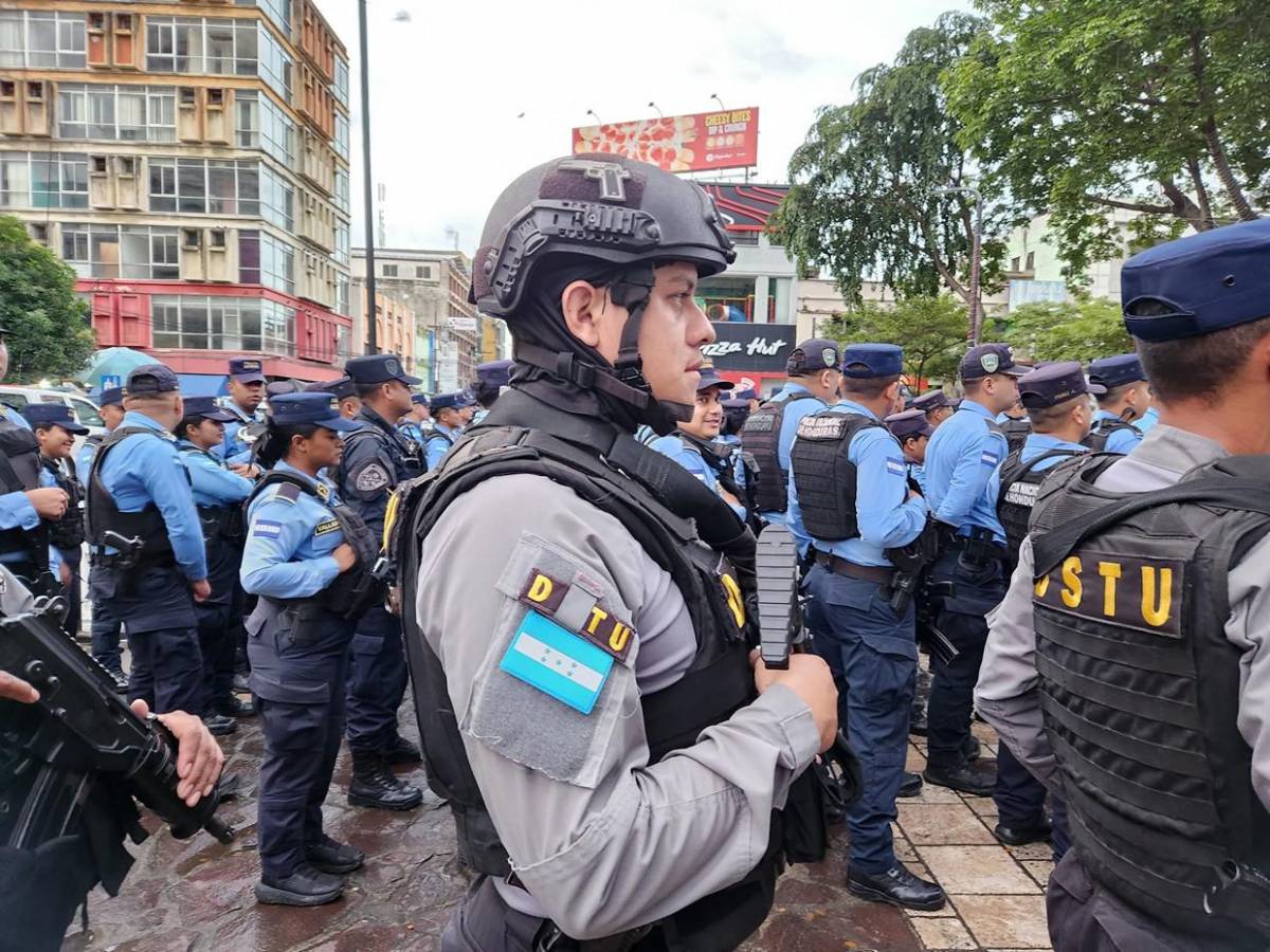 Despliegue policial masivo en el Valle de Sula por Navidad Segura