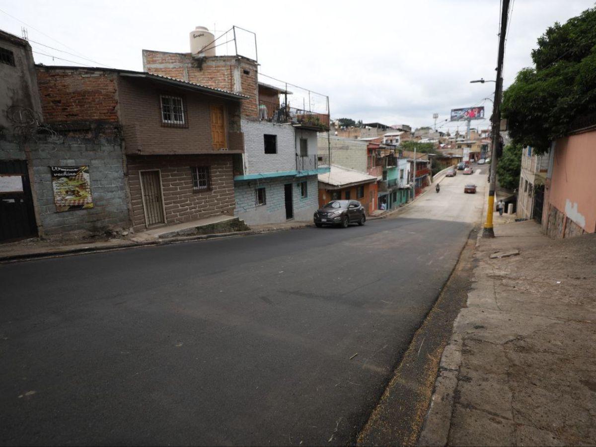 Avanzan las obras de mitigación en el sector Los Jucos del barrio Morazán