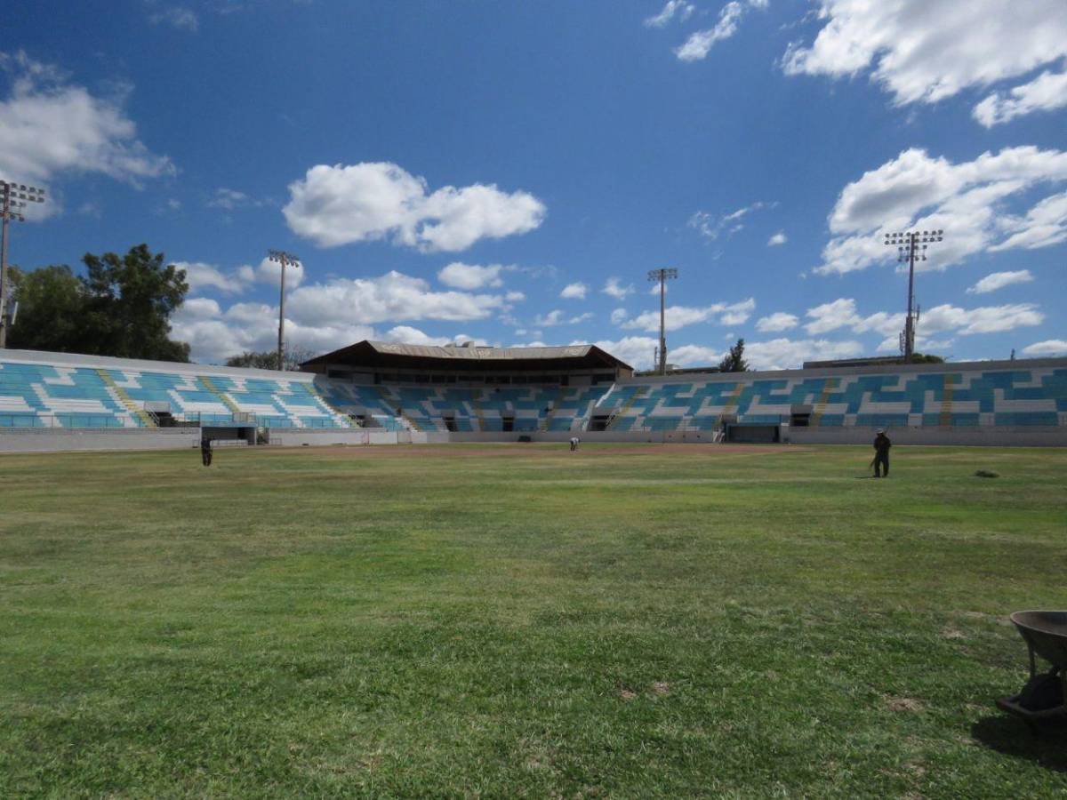 Así quedó el estadio “Chochi” Sosa de Tegucigalpa tras ser remodelado