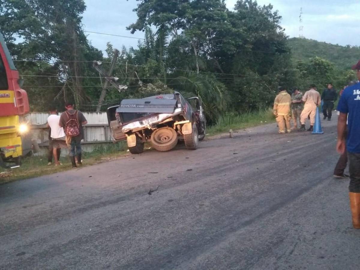 En el trágico accidente perdió la vida una pareja, ella en la escena del choque y él este día en el hospital.