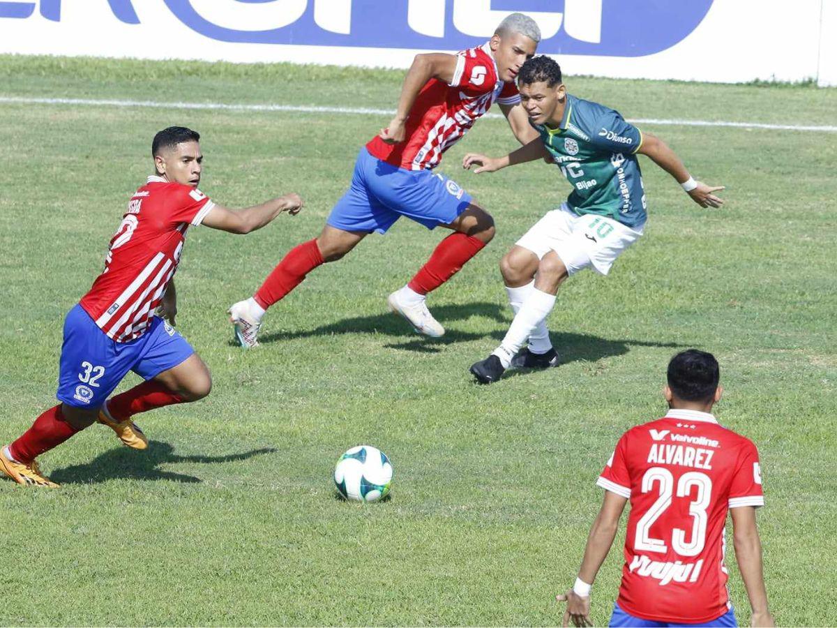 Hasta el momento, el Olimpia es el que más ha llegado hasta portería contraria.