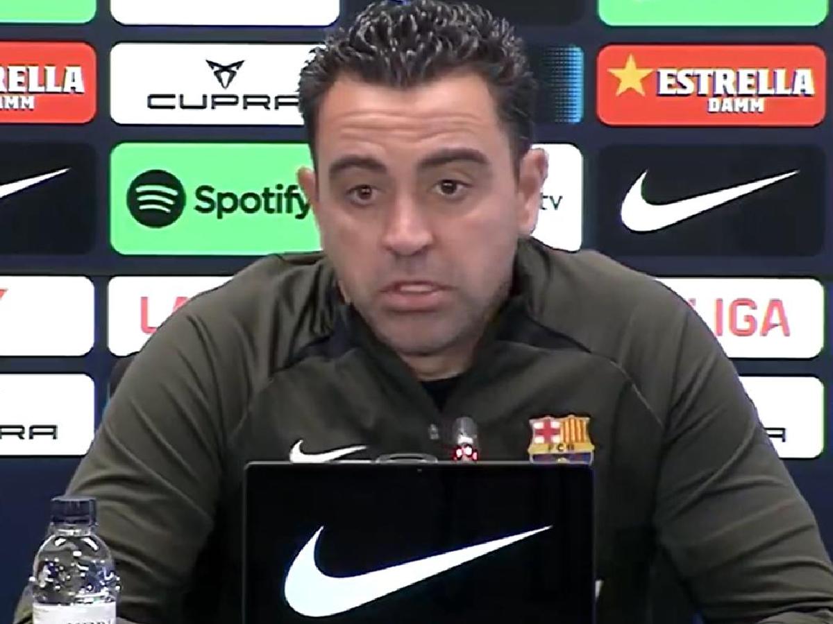 Xavi Hernández previo al clásico: “Yo quiero pensar en positivo, en que ganaremos”