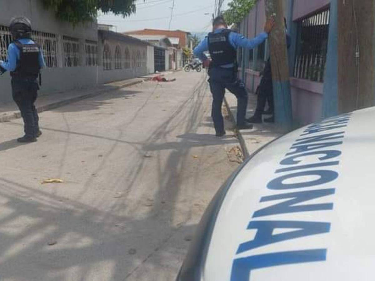 De varios impactos de bala, asesinan a hombre en colonia Satélite de San Pedro Sula