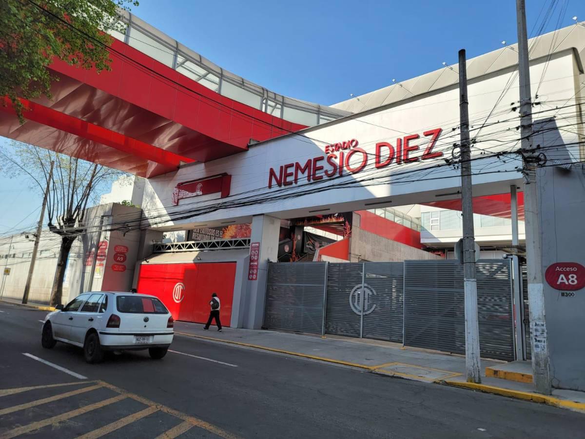 Así luce el estadio Nemesio Diez, donde Honduras enfrentará a México por Nations League