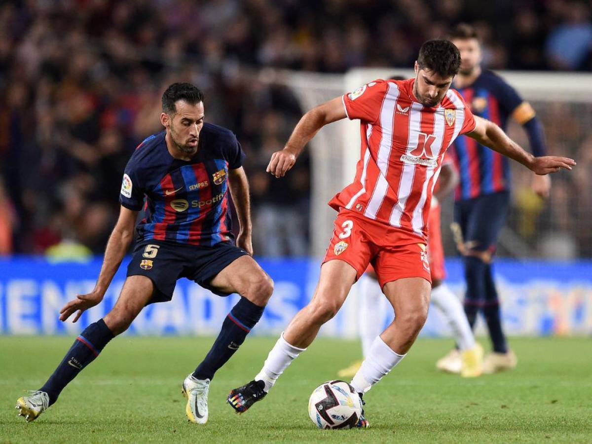 Barcelona ganó 2-0 a Almería en la despedida de Gerard Piqué del Camp Nou