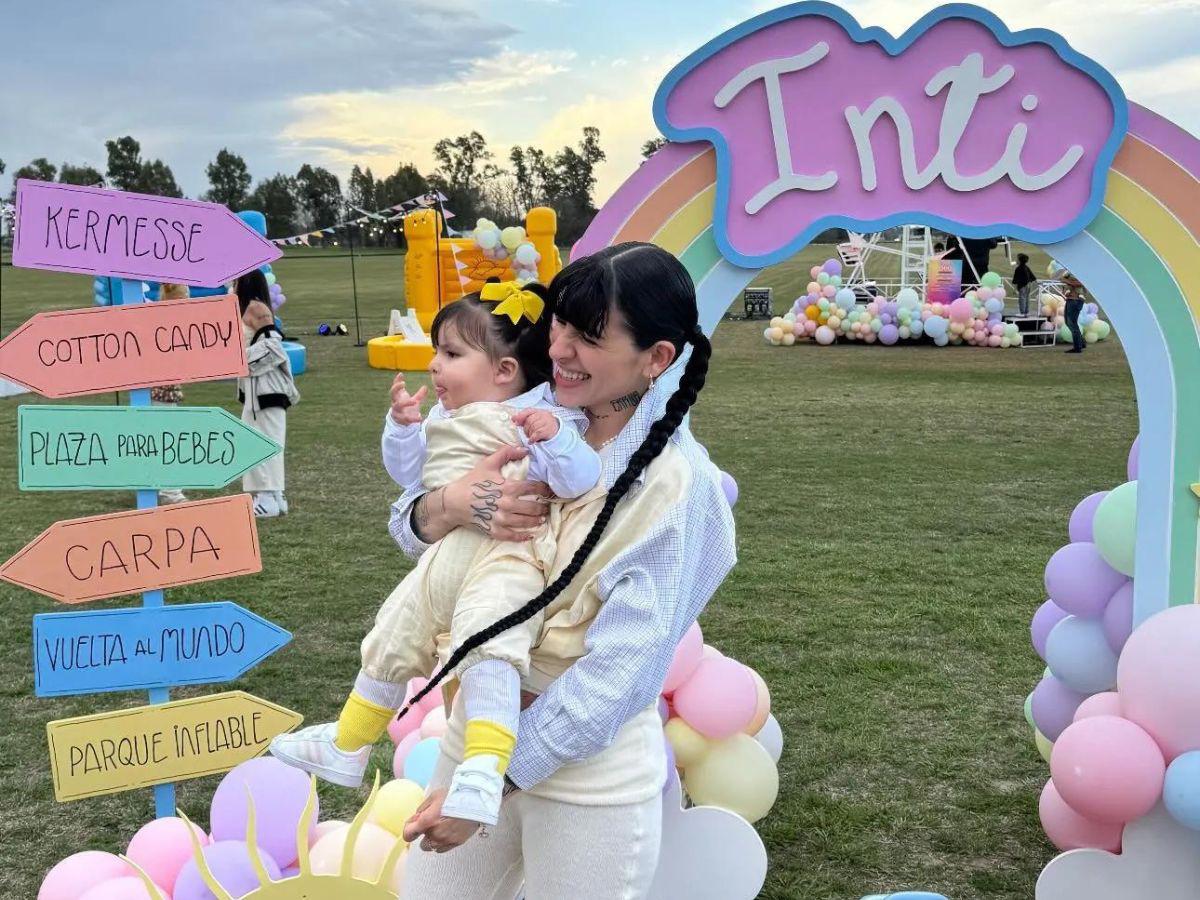 Cazzu celebra el primer cumpleaños de su hija Inti: ¿asistió Nodal a la fiesta?