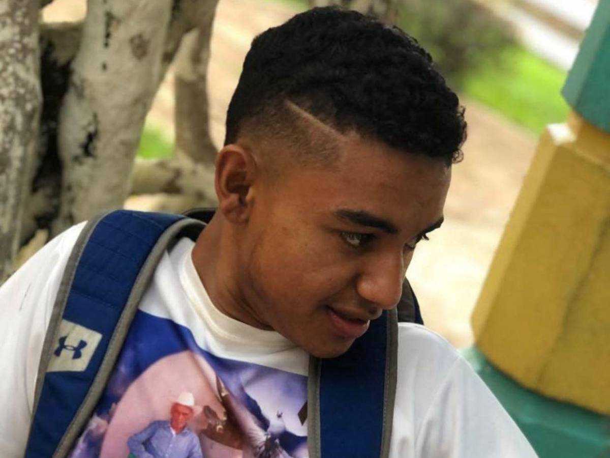 Maycol Jafet Estrada, el menor de 17 años asesinado en Yoro en Navidad