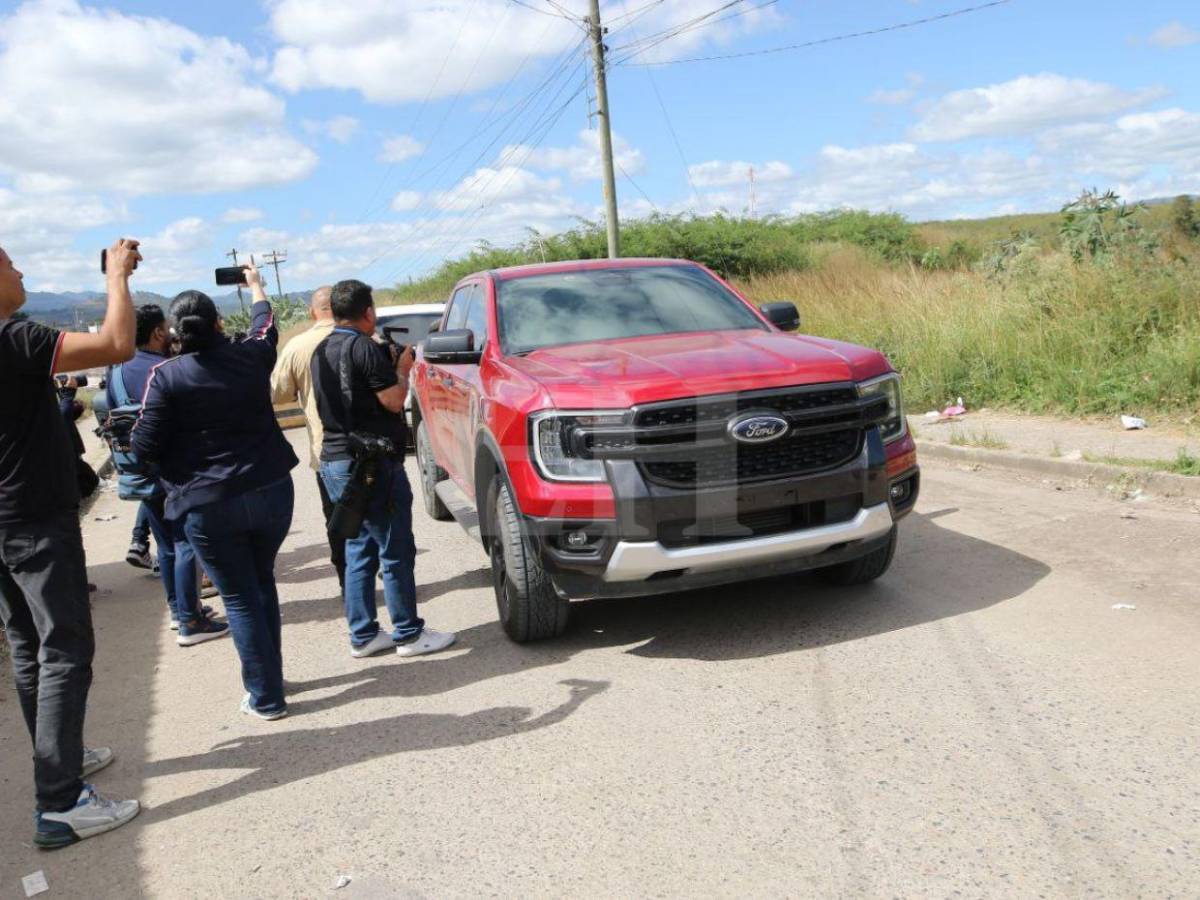 Así fue la salida de Romeo Vásquez de la cárcel de Támara para cumplir arresto domiciliario