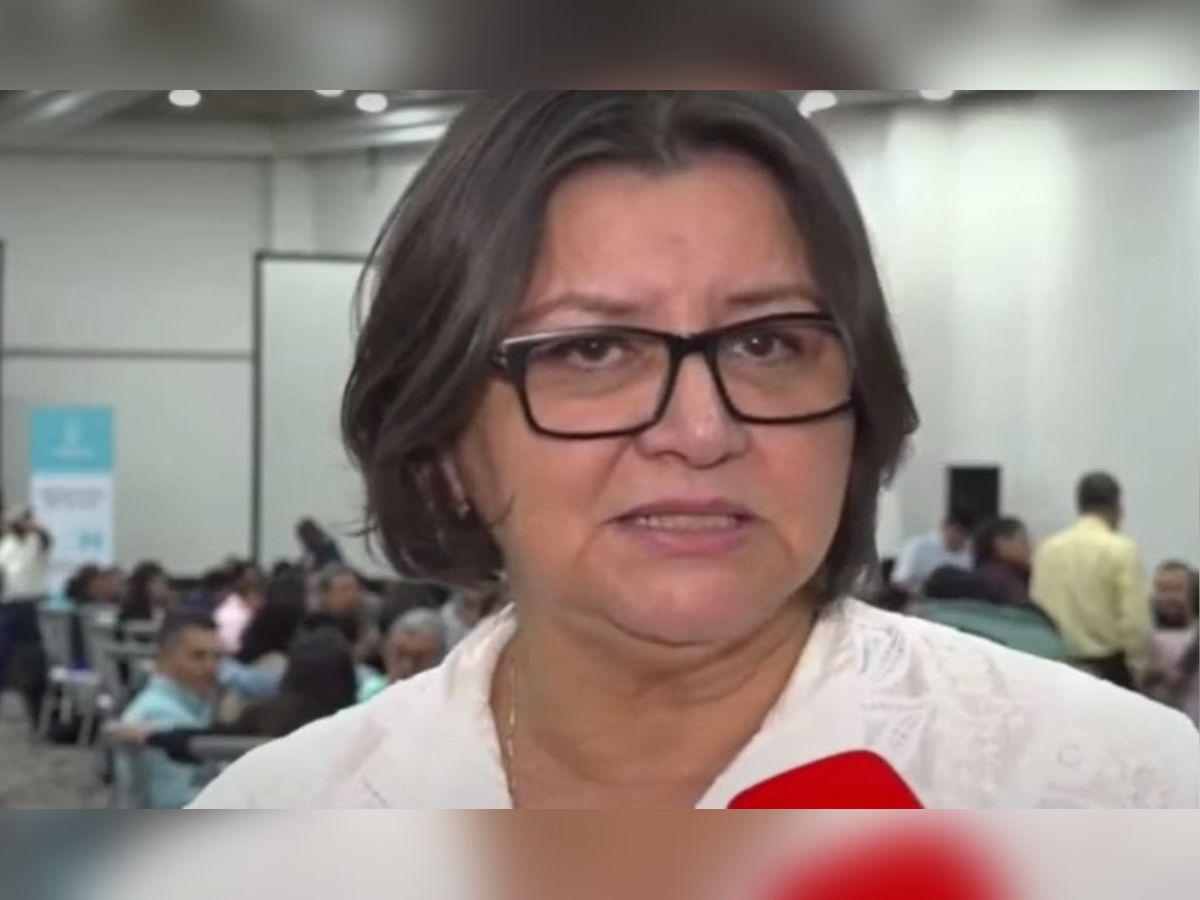 Carla Paredes manda mensaje al Partido Nacional sobre despidos en Salud