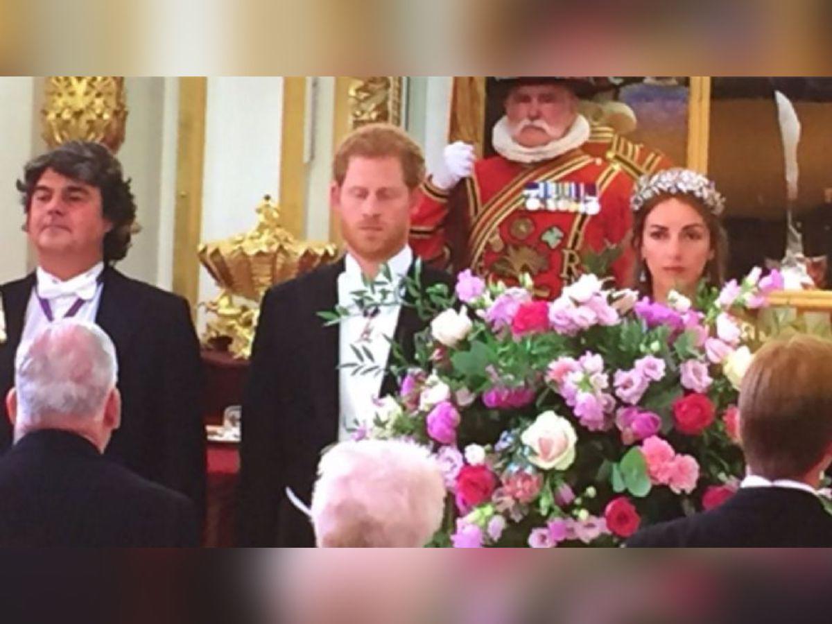 Esta es la fotografía de la cena de estado en la que estuvo Rose Hanbury presente.