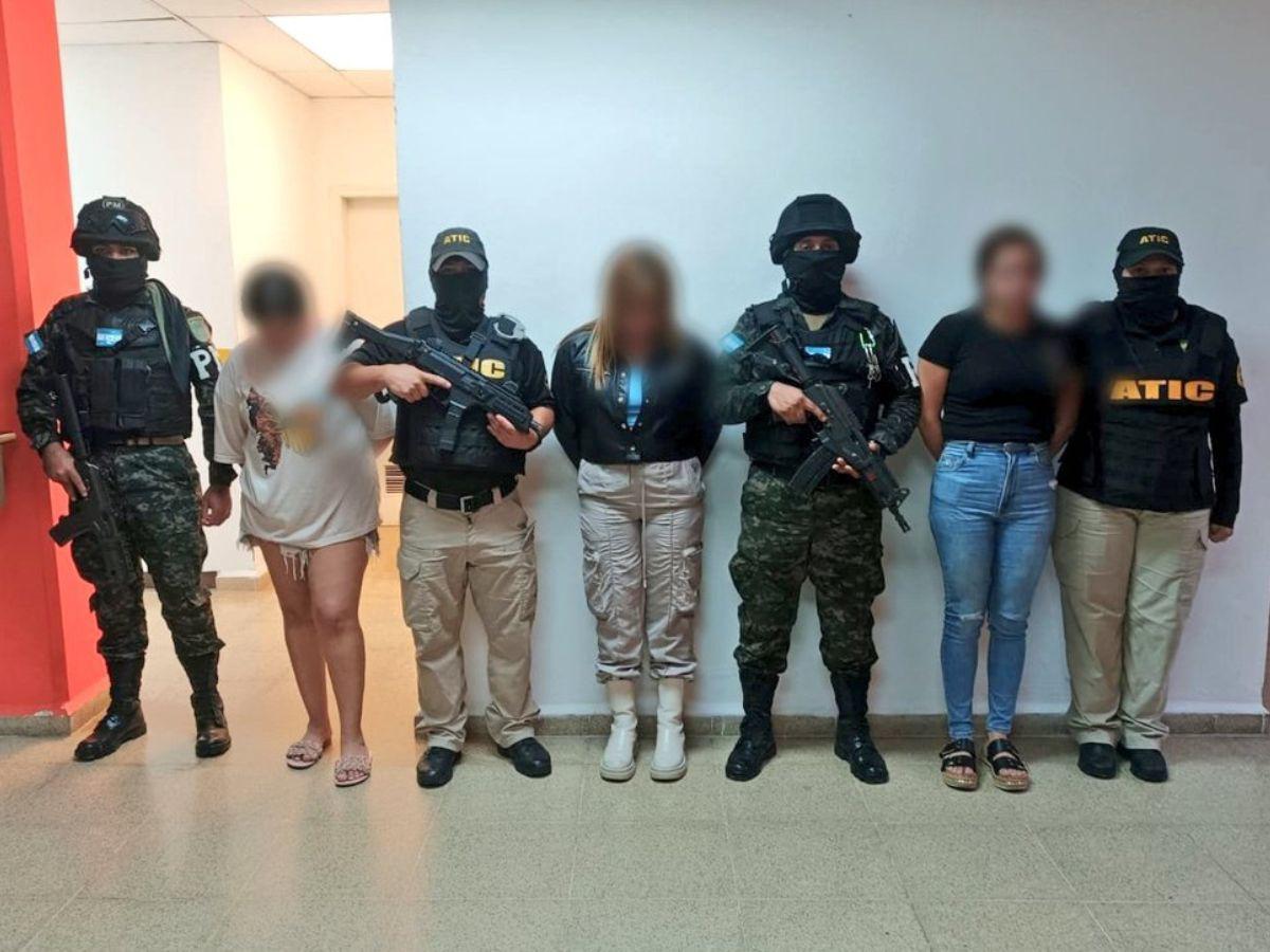 Detención judicial contra tres mujeres por explotación sexual en San Pedro Sula