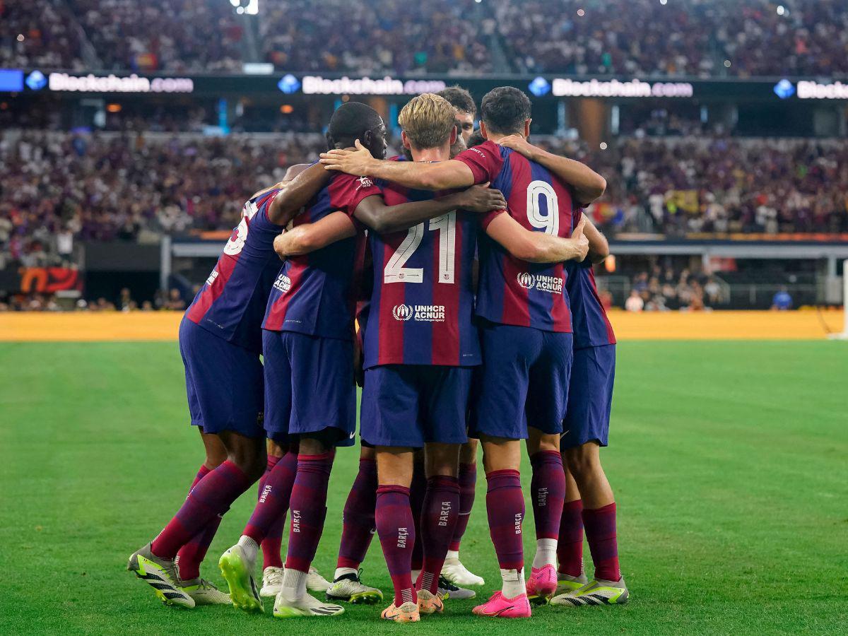 El Barcelona ganó su primer partido en la pretemporada.