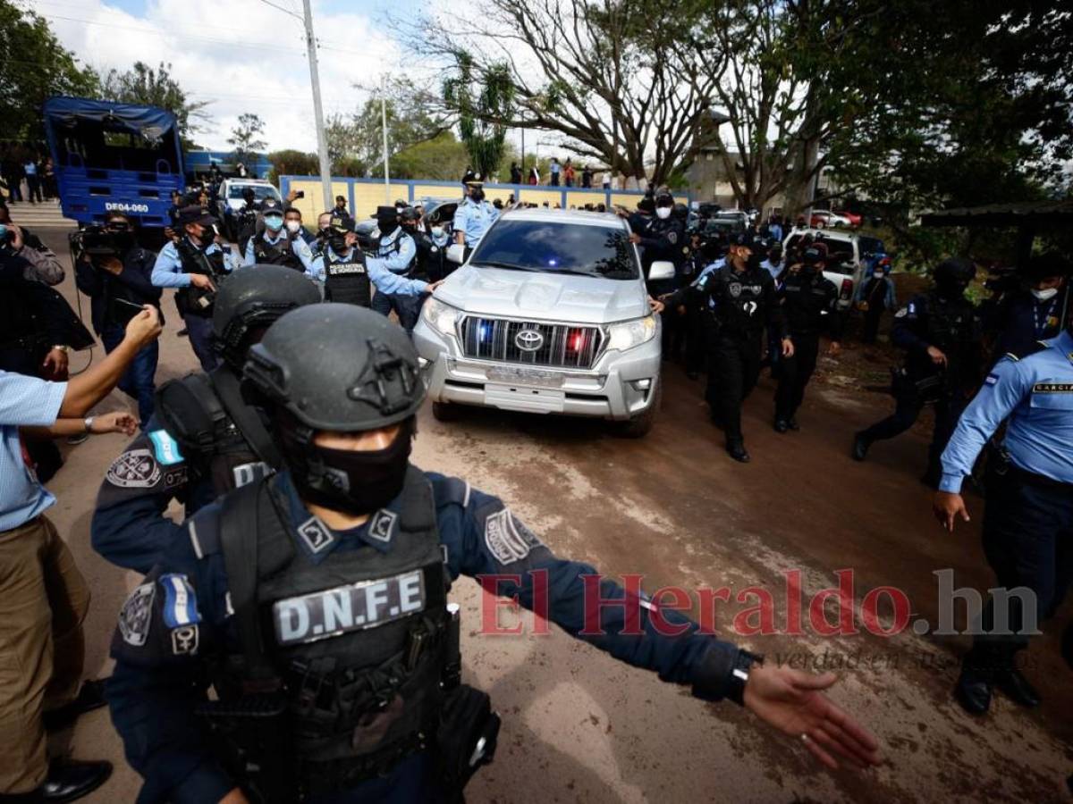 Sabillón: Policía Nacional está lista para repeler cualquier ataque contra expresidente Hernández