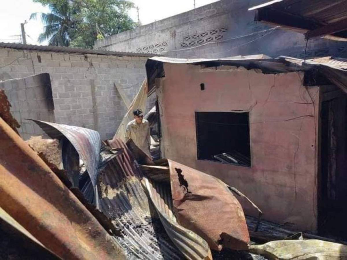 Madre e hija mueren en incendio de vivienda en San Pedro Sula