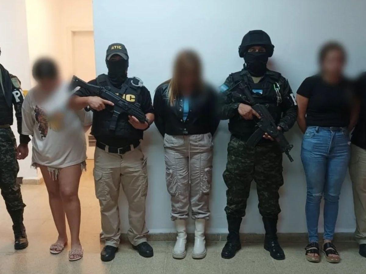 Capturan a administradoras de casas de masajes por explotación sexual en San Pedro Sula