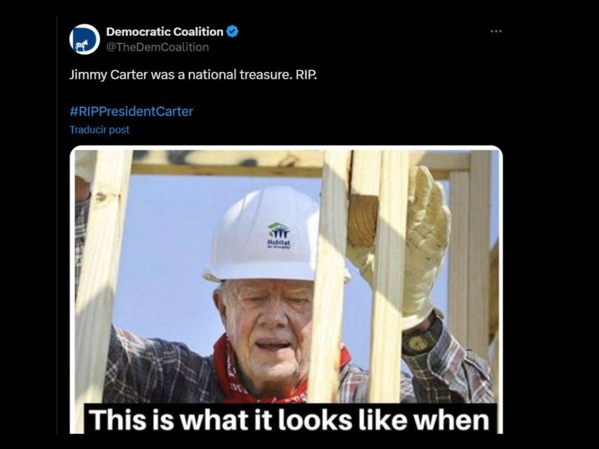 Así informa el mundo la muerte de Jimmy Carter, expresidente de EUA