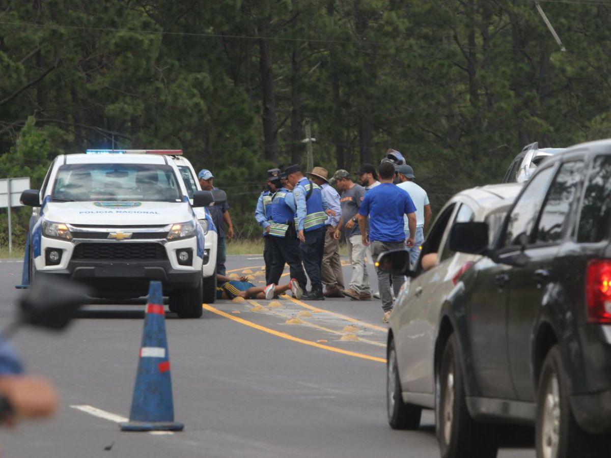 Familiares bajaron de una patrulla y golpearon a hombre implicado en accidente en Zambrano