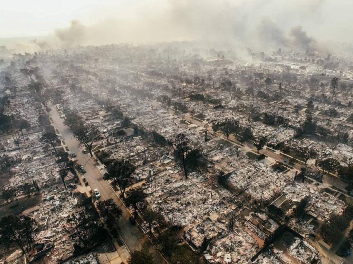 Antes y después de las mansiones de famosos arrasadas por incendios en California