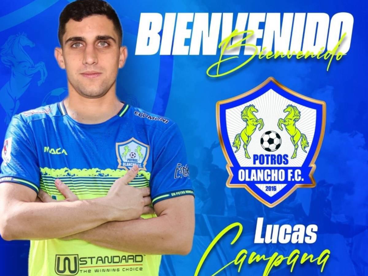 Lucas Campana deja el Motagua y se une al Olancho FC