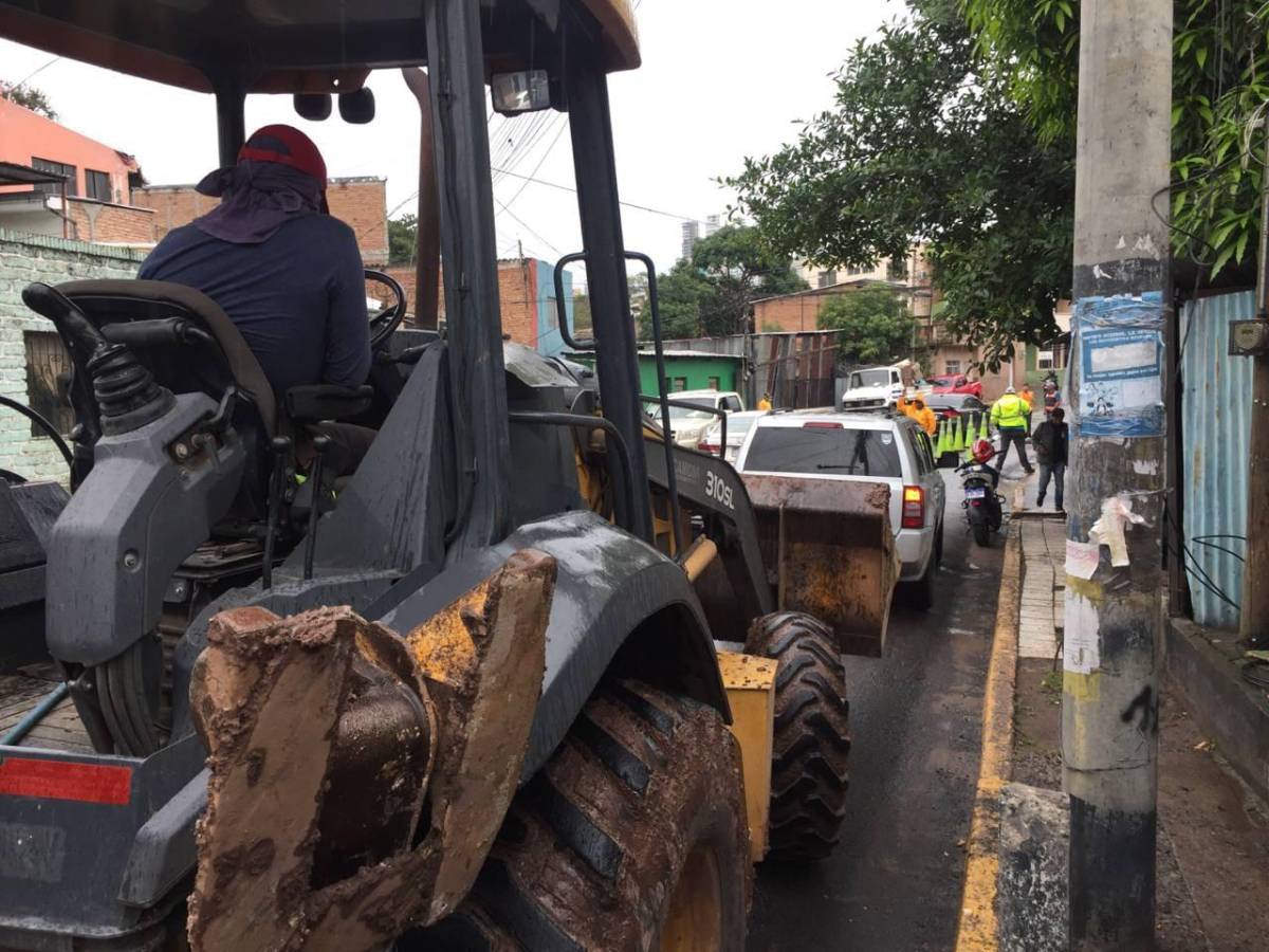 El equipo de la Alcaldía ya se encuentra en la zona.