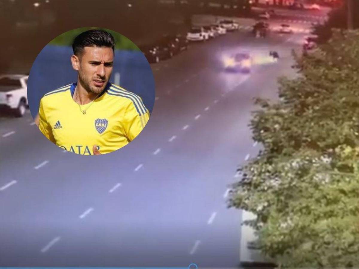 VIDEO: Jugador de Boca Juniors atropella a su esposa tras pleito